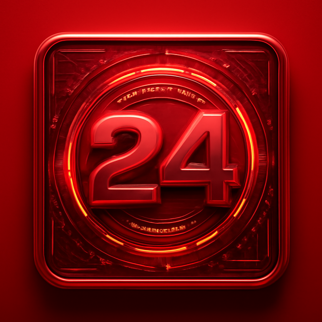 Illustration explaining 24 Lottery Login process.