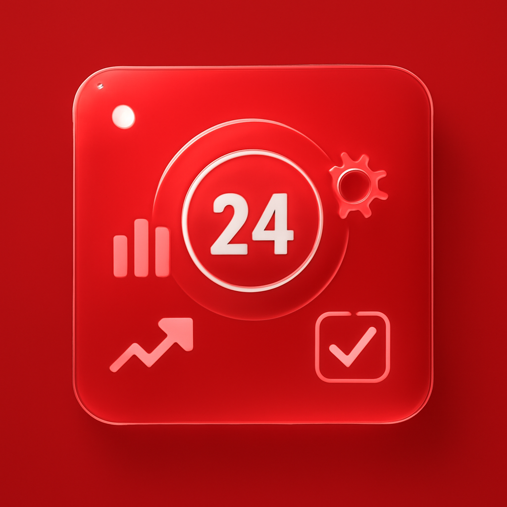 Illustration of the process to fix login for 24 Lottery.