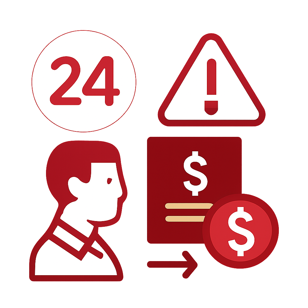 Diagram illustrating key login security measures for 24 Lottery.